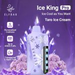 elfbar ice king pro 40000 puffs disposable vape in Dubai taro ice cream