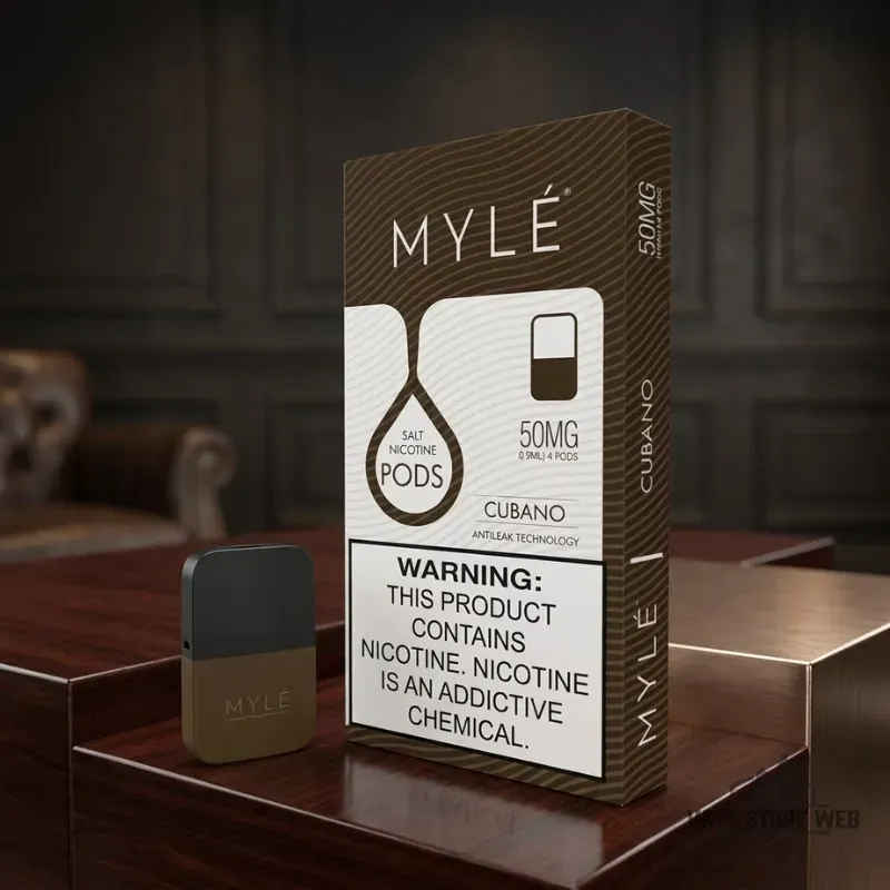 Myle V4 Pods 16 Flavors | Best Myle Vape In Dubai UAE(5pc/pack) 6 myle v4 pods 16 flavors best myle vape in dubai uae5pcpack cubano