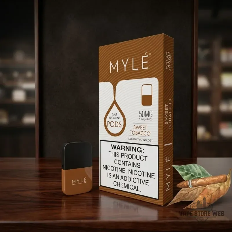 Myle V4 Pods 16 Flavors | Best Myle Vape In Dubai UAE(5pc/pack) 5 myle v4 pods 16 flavors best myle vape in dubai uae5pcpack sweet tobacco