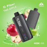 veiik-c-fiber-40000-puffs-two-apple