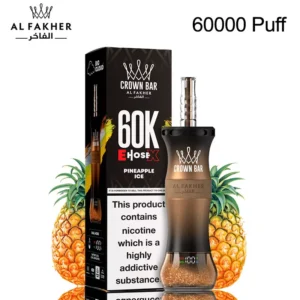Alfakher E Hore 60k Puff Disposable Vape In Dubai Pineapple Ice