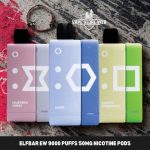 Elfbar ew 9000 puffs 50mg nicotine pods without battery pack in Dubai