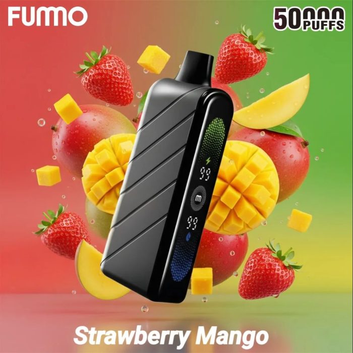 Fummo 50k puffs 2_ nicotine disposable vape in Dubai Strawberry-Mango