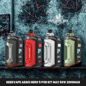 GeekVape Aegis Hero 5 Pod Kit Max 50W 2000mAh In The UAE