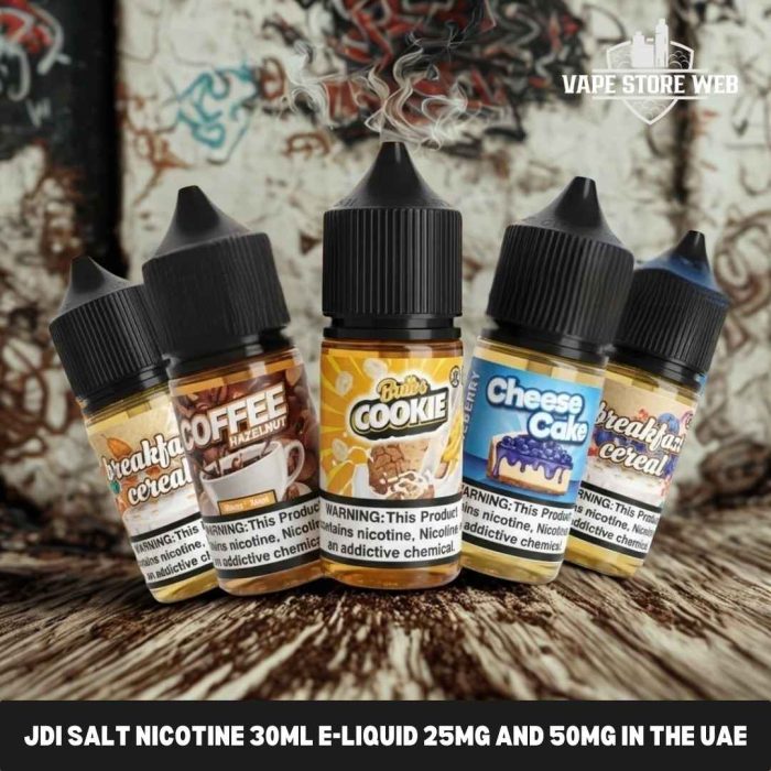 JDI Salt Nicotine 30ml E-liquid 25mg and 50mg In The UAE