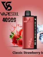 Vape soul 40k disposable vape in Dubai Classic_Strawberry_Ice