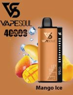 Vape soul 40k disposable vape in Dubai Mango_Ice