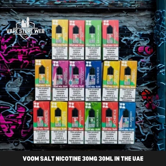 Voom Salt Nicotine 30mg 30ml in the UAE