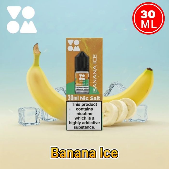 Voom Salt Nicotine 30mg 30ml in the UAE BANANA ICE