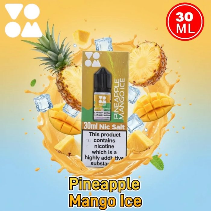 Voom Salt Nicotine 30mg 30ml in the UAE PINEAPPLE MANGO ICE