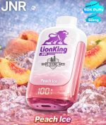 JNR Lion King 50000 Puffs 50mg Disposable Vape in Dubai Peach Ice