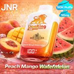 JNR Lion King 50000 Puffs 50mg Disposable Vape in Dubai Peach Mango Watermelon