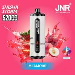 JNR Shisha Storm 52000 Puffs Disposable Vape 2mg DTL in the UAE mi amore