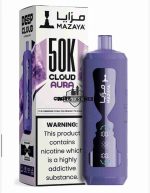 MAZAYA CLOUD AURA 50K Disposable Vape in Dubai grape