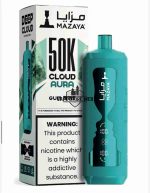 MAZAYA CLOUD AURA 50K Disposable Vape in Dubai gum mint