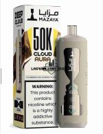 MAZAYA CLOUD AURA 50K Disposable Vape in Dubai lady killer