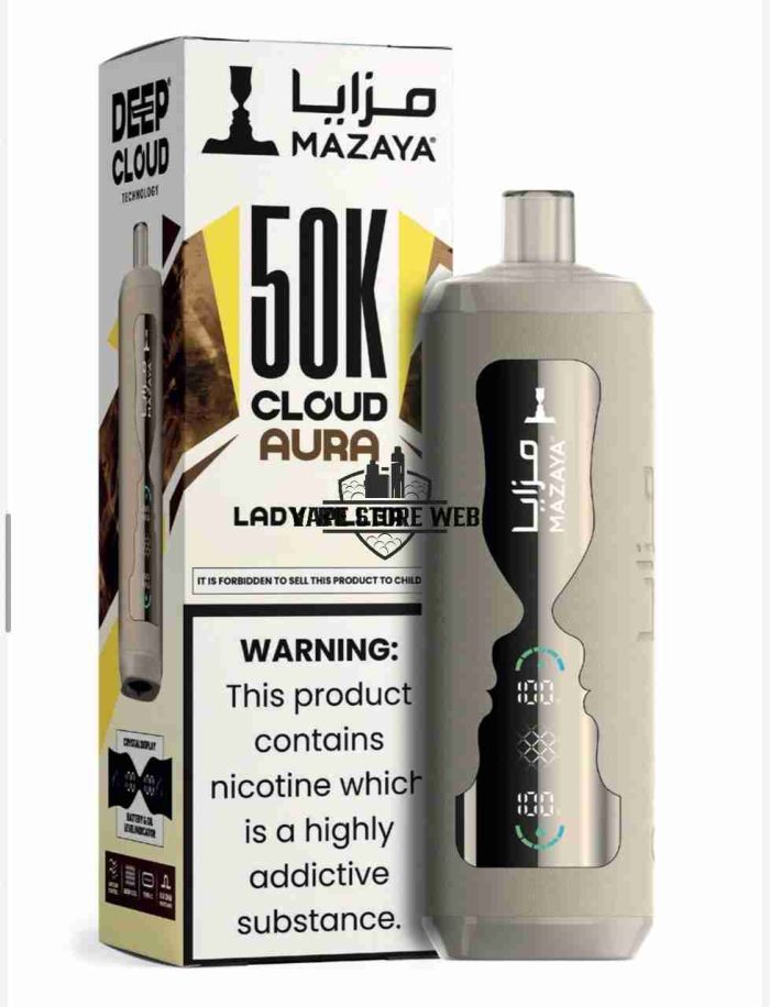 MAZAYA CLOUD AURA 50K Disposable Vape in Dubai lady killer
