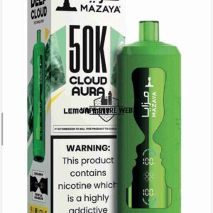 MAZAYA CLOUD AURA 50K Disposable Vape In Dubai Lemon Mint