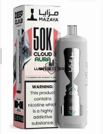 MAZAYA CLOUD AURA 50K Disposable Vape in Dubai lush ice