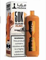 MAZAYA CLOUD AURA 50K Disposable Vape in Dubai mango ice