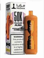 MAZAYA CLOUD AURA 50K Disposable Vape in Dubai passion fruit mango ice