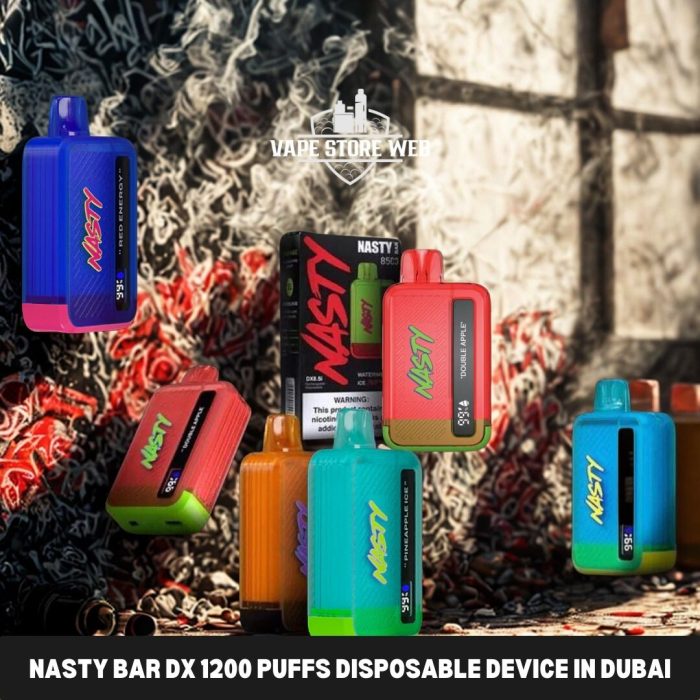 Nasty Bar DX 1200 Puffs Disposable Device in Dubai