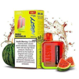 Nasty Bar DX 1200 Puffs Disposable Device In Dubai Double Watermelon