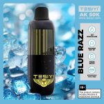 TESIYI AK 50000 Puffs 50mg Disposable Vape in Dubai blue razz