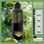 TESIYI AK 50000 Puffs 50mg Disposable Vape in Dubai strawberry kiwi