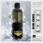 TESIYI AK 50000 Puffs 50mg Disposable Vape in Dubai sub zero