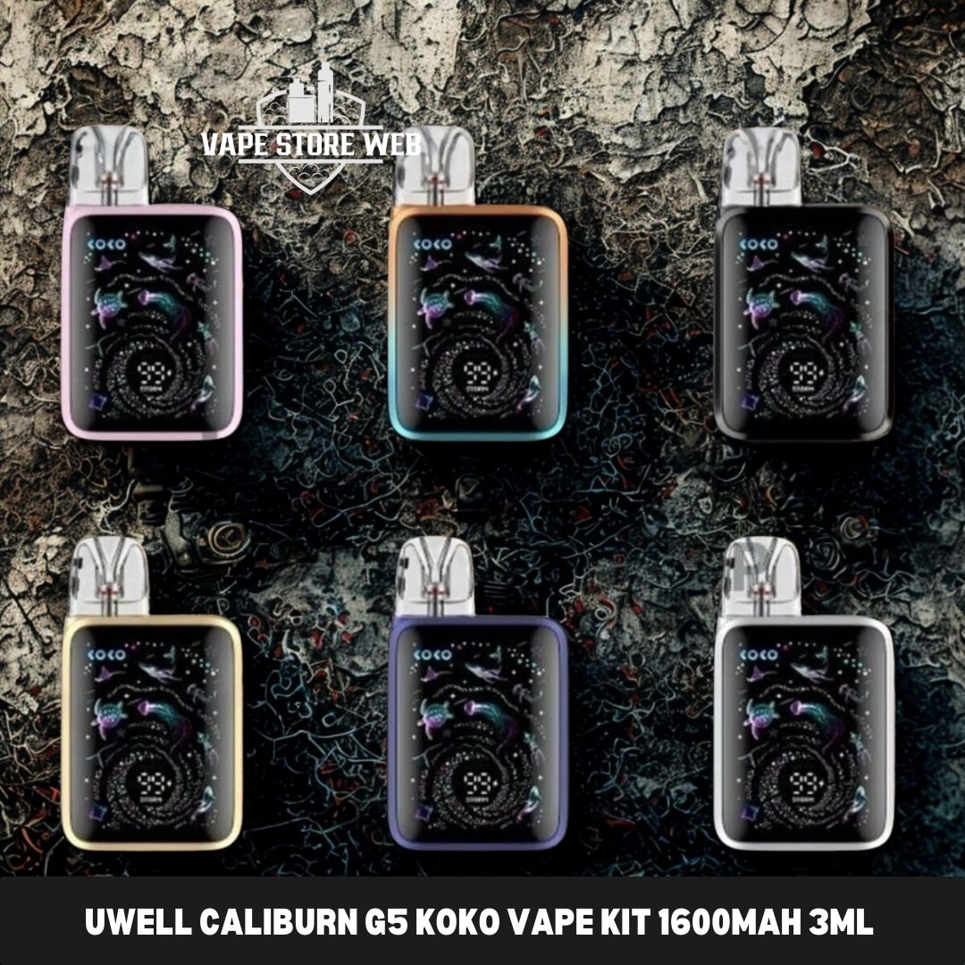 Uwell Caliburn G5 Koko Vape Kit 1600mAh 3ml (Max 35W) in the UAE
