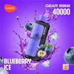 VOZOL Gear Hookah 40000 Puffs Disposable Vape 5mg in the UAE blueberry-ice
