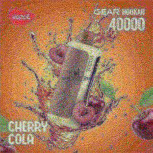 VOZOL Gear Hookah 40000 Puffs Disposable Vape 5mg In The UAE Cherry Cola