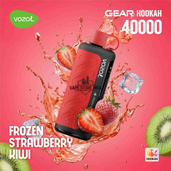 VOZOL Gear Hookah 40000 Puffs Disposable Vape 5mg in the UAE frozen-strawberry-kiwiVOZOL Gear Hookah 40000 Puffs Disposable Vape 5mg in the UAE frozen-strawberry-kiwi