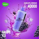 VOZOL Gear Hookah 40000 Puffs Disposable Vape 5mg in the UAE grape-ice
