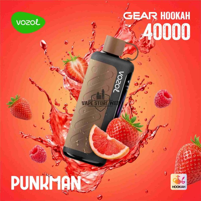 VOZOL Gear Hookah 40000 Puffs Disposable Vape 5mg in the UAE punkman