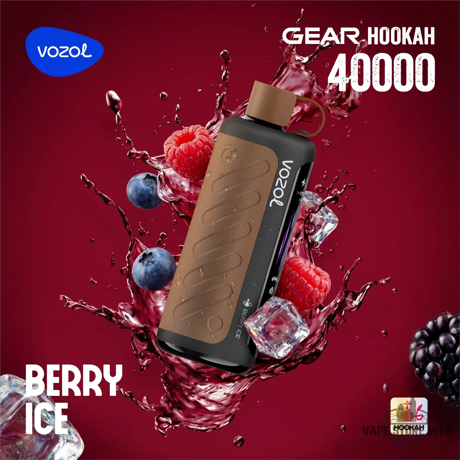 VOZOL Gear Hookah 40000 Puffs Disposable Vape 5mg in the UAE 4 Vozol Gear Hookah 40000 Puffs Disposable Vape 5mg In The Uae Vozol Gear Hookah 40000 Puffs Berry Ice