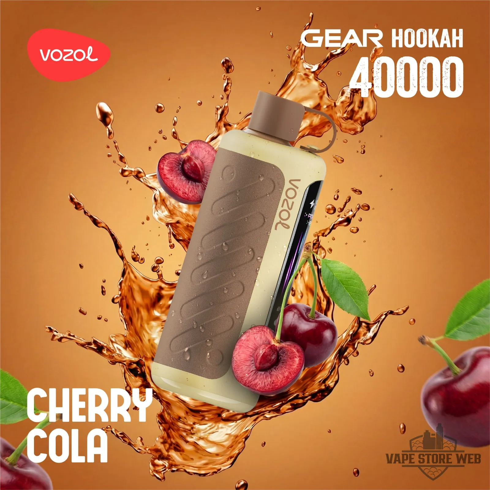 VOZOL Gear Hookah 40000 Puffs Disposable Vape 5mg in the UAE 12 Vozol Gear Hookah 40000 Puffs Disposable Vape 5mg In The Uae Vozol Gear Hookah 40000 Puffs Cherry Cola