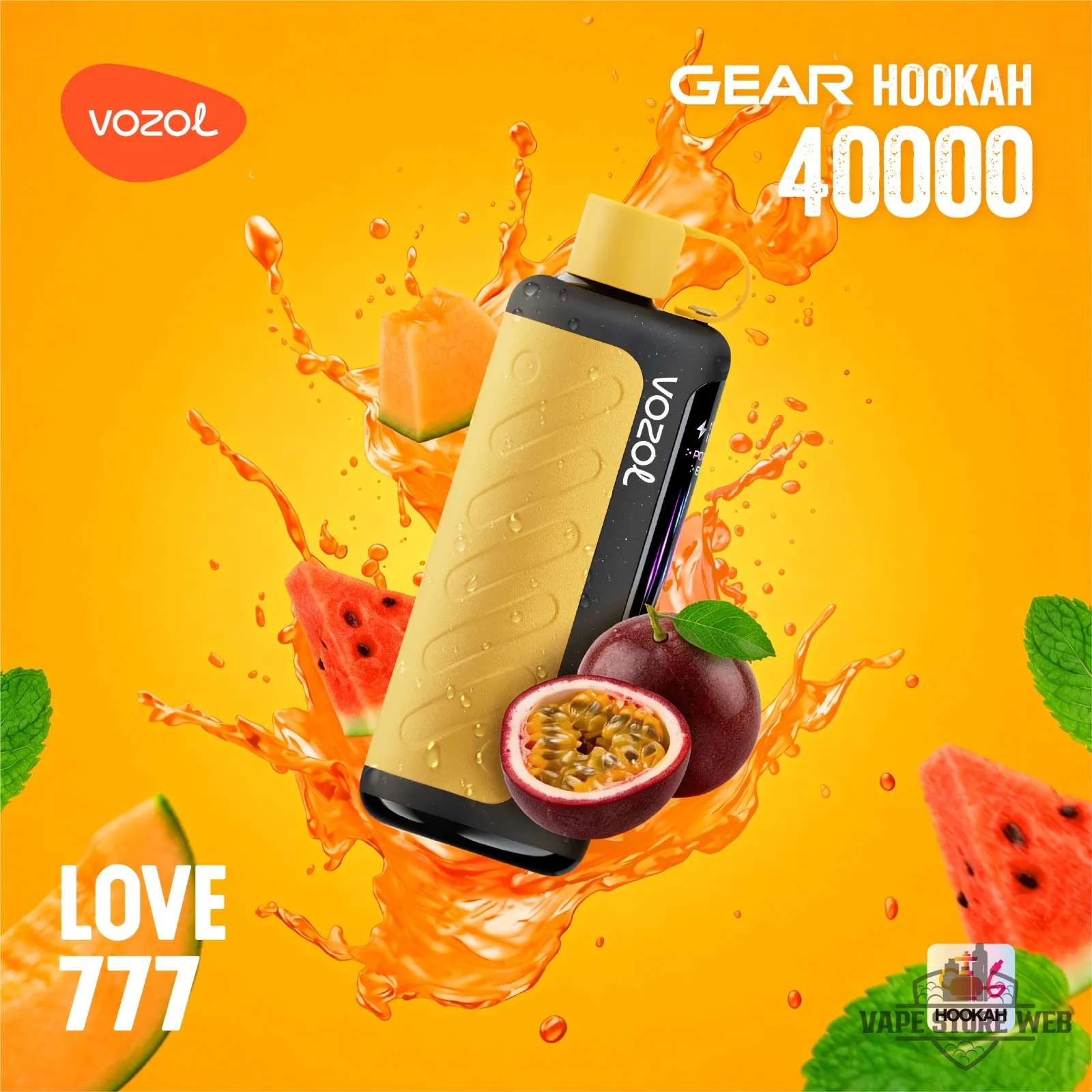VOZOL Gear Hookah 40000 Puffs Disposable Vape 5mg in the UAE 17 Vozol Gear Hookah 40000 Puffs Disposable Vape 5mg In The Uae Vozol Gear Hookah 40000 Puffs Love 777