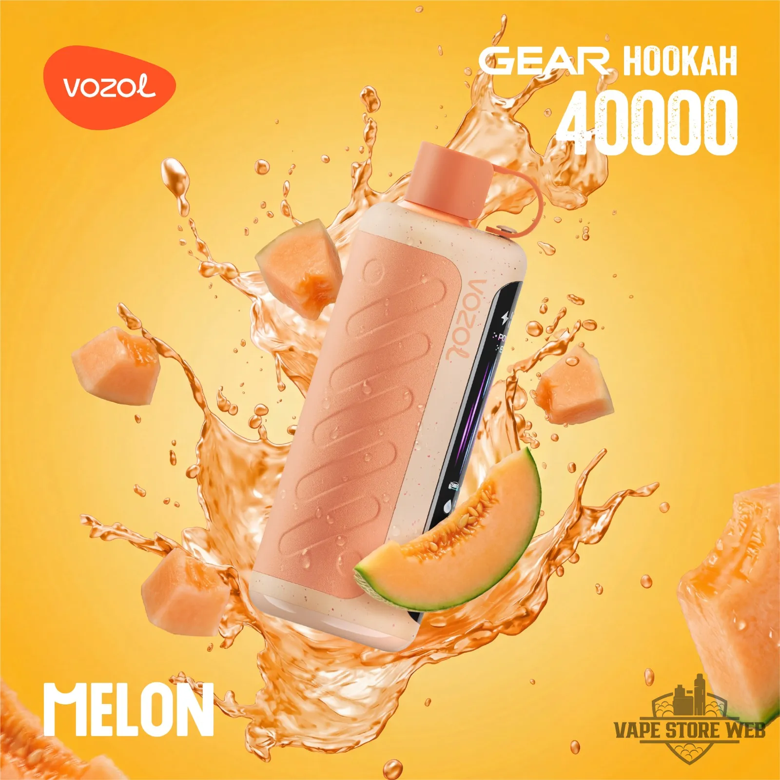 VOZOL Gear Hookah 40000 Puffs Disposable Vape 5mg in the UAE 21 Vozol Gear Hookah 40000 Puffs Disposable Vape 5mg In The Uae Vozol Gear Hookah 40000 Puffs Melon