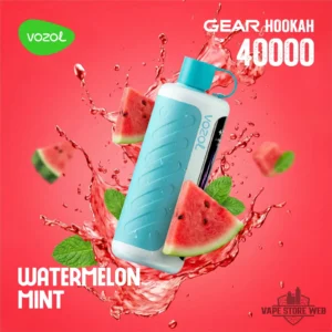 Vozol Gear Hookah 40000 Puffs Disposable Vape 5mg In The Uae Vozol Gear Hookah 40000 Puffs Watermelon Mint