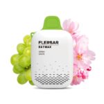 Flerbar (0%)zero nicotine 3500 puffs vape green grape