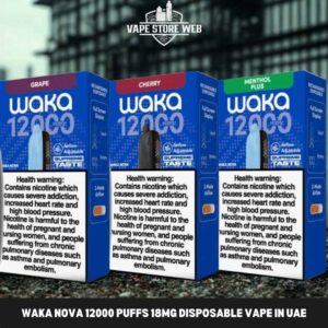 Waka Nova 12000 Puffs 18MG Disposable Vape In UAE