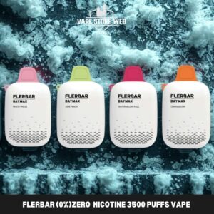 Flerbar (0%)zero Nicotine 3500 Puffs Vape