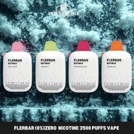 flerbar (0%)zero nicotine 3500 puffs vape