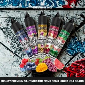 Misjoy Premium Salt Nicotine 30mg 30mg Liquid USA Brand In Dubai