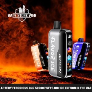 Artery Ferocious Cl6 50000 Puffs Nic Ice Edition In The Uae