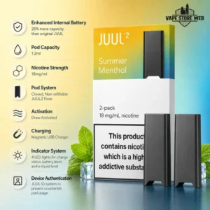 Juul 2 Pod System Summer Menthol