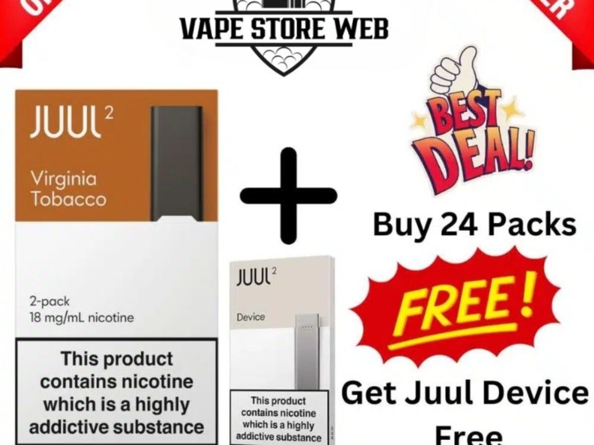 Juul 2 Virginia Tobacco Get Free Juul 2 Kit  Buy Now