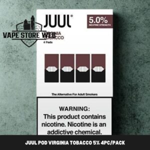 Juul Pod Virginia Tobacco 5% 4PcPack